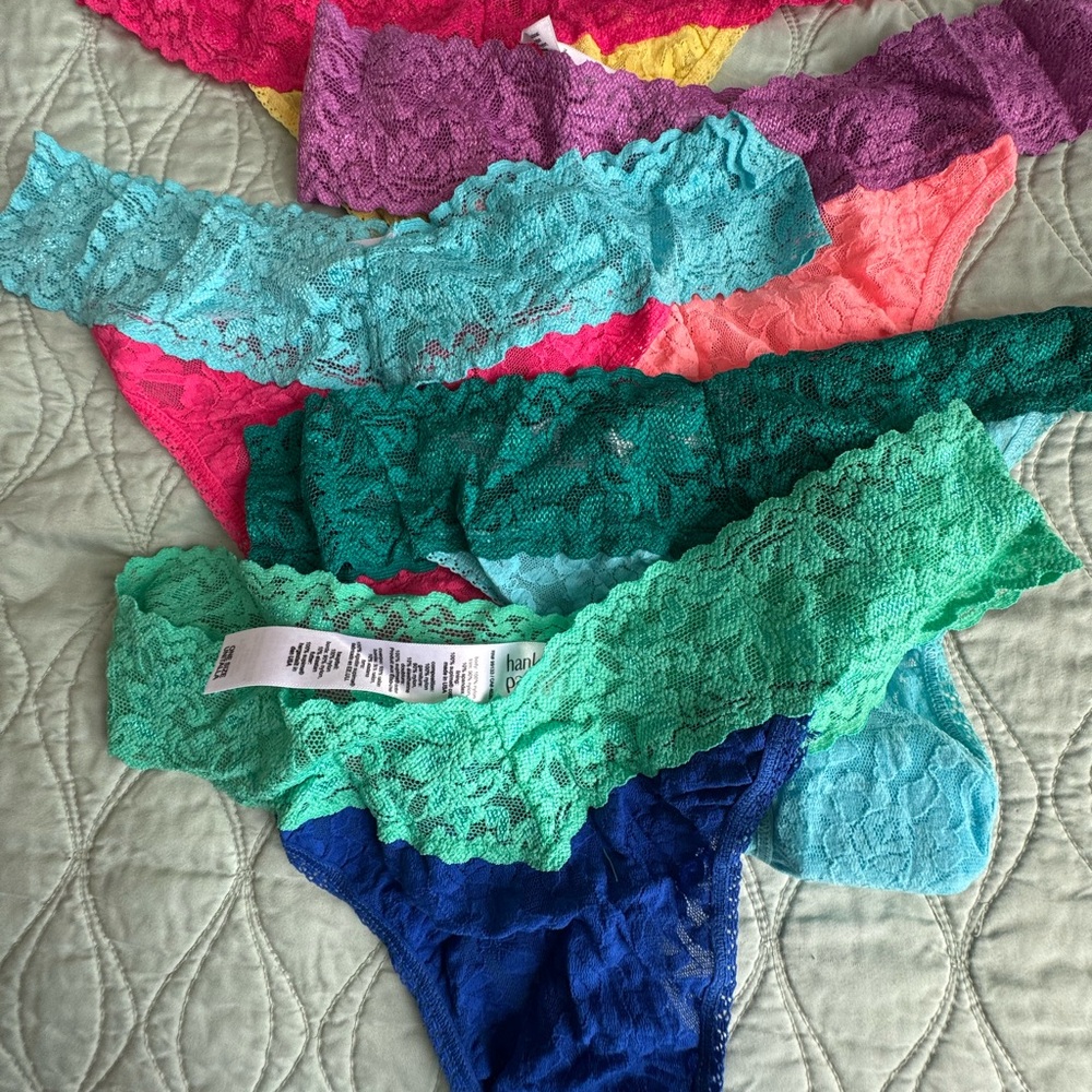 NWT Hanky Panky Original Rise Thong one size fits 4-14 pack of 5